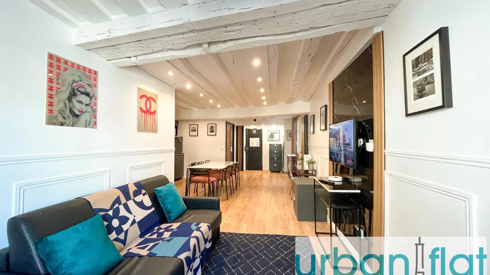 100 - Luxury 2 Bedroom - Beaubourg Marais Paris